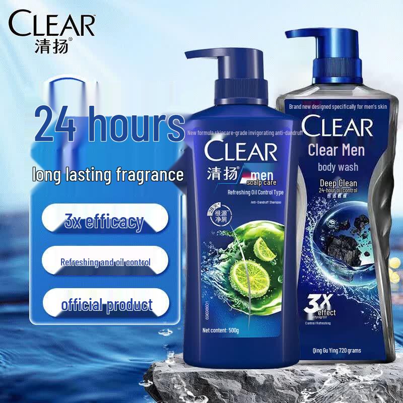 Clear Men Anti-Dandruff Shampoo & Shower Gel Combo