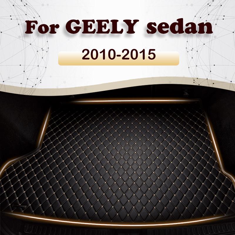 

Коврик в багажник автомобиля для GEELY SC7 Sedan 2010 2011 2012 2013 2014 2015 автомобильные аксессуары на заказ, авто Intersories, авто интерьер