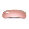 2.4G Wireless Mouse Ultrathin Chargeable Mute 1600DPI Color Backlight Game Mouse with 2.4G Receiver for Laptop Computer
