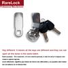 Lock 304 Stainless Cabinet Lock with 2keys 2 Cam Piece 3 Length for Mailbox Toolbox Outdoor Yacht Ships Rarelock MA121 G1