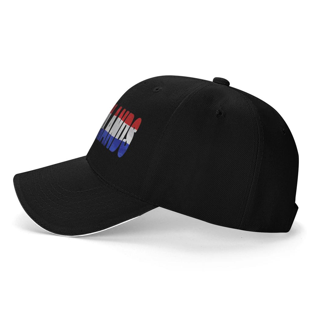 Netherlands Flag Baseball Cap  Couple Women Design Trucker Hat Summer Y2K Retro Hiking Fishing High Quality Baseball Caps