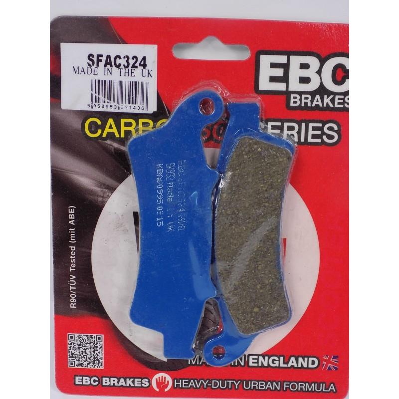 

Ebc Sfac324 1999-2016 Aprilia Scarabeo 200 Передние тормозные колодки Карбоновые колодки