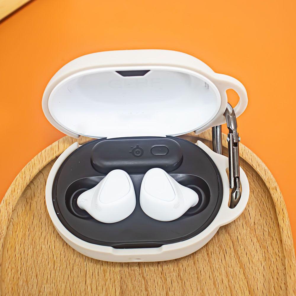 Silicone Earphone Case Shockproof Protector Shell Protective Cover for SteelSeries Arctis GameBuds