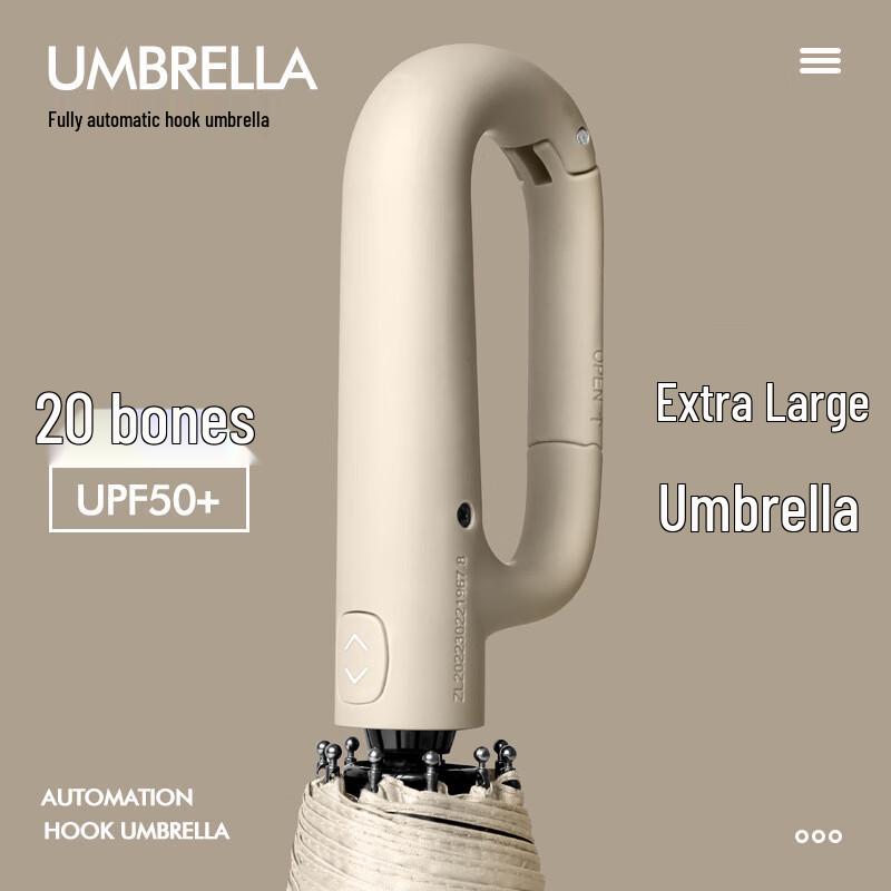PALONY Extra-Large Fully Automatic Dual-Use Umbrella