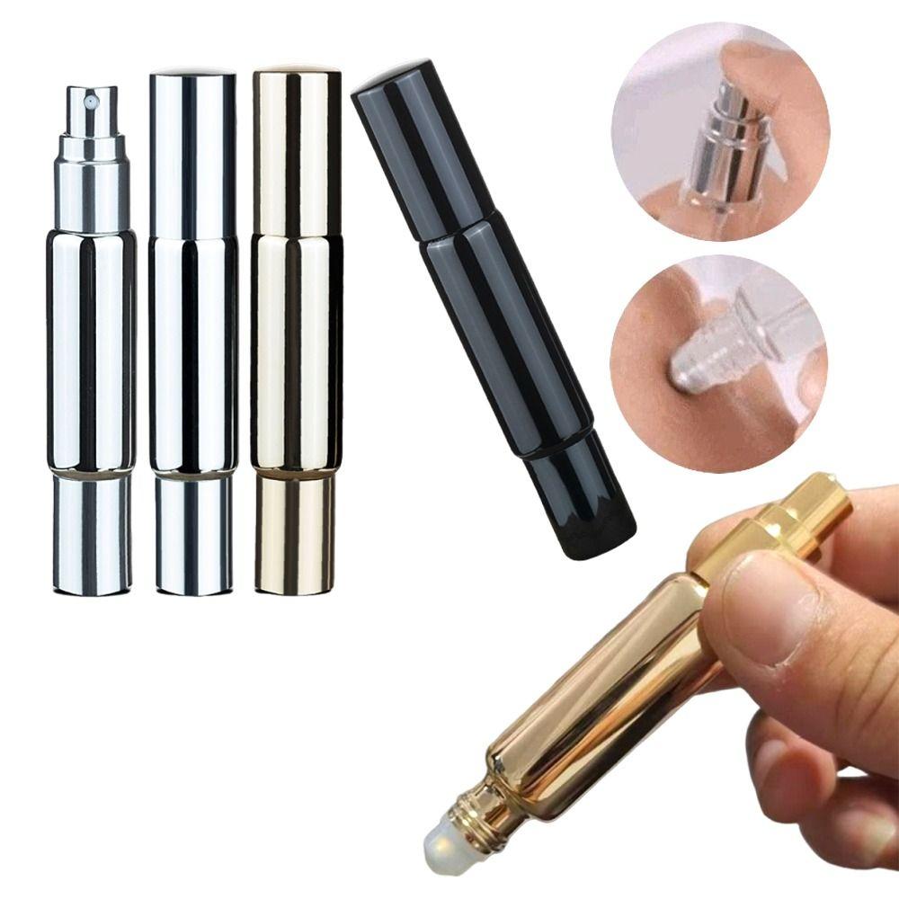 3Pcs Refillable Perfume Spray Bottles 10ml Refillable Roll on Bottle Liquid Container