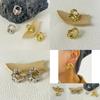 Elegant 2023 Womens Alloy Earrings In Gold And Silver With Retro Irregular Patterns