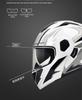 AD Flip-Up Full Face Electric Motorcycle Helmet, Unisex, All-Season, 3C/DOT Certified Safety Gear