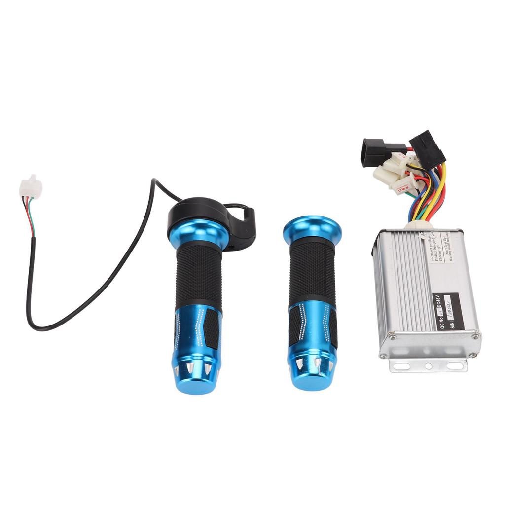 48V 1000W Motor Brushed Speed Controller with Throttle Twist Grip Waterproof for Electric Scooter Bike