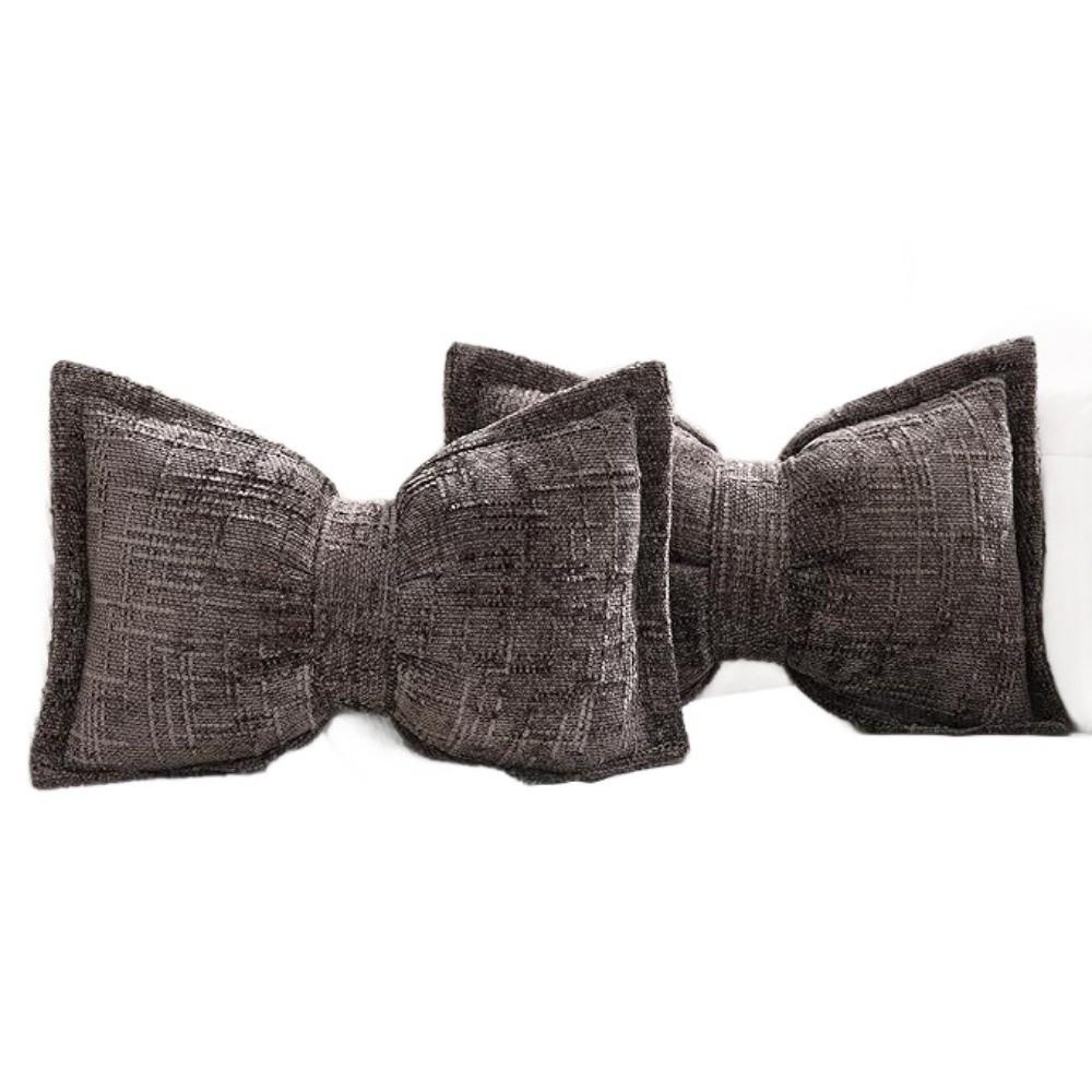 Bow Pressed Edge Pillow Cases Decorative Throw Pillow Covers Cushion Covers Home Decor