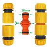 5PCS Quick Drip Irrigation Watering System for Greenhous Joiner Repair Connector Coupling 1/2'' Garden Hose Tubing Fitting Pipe