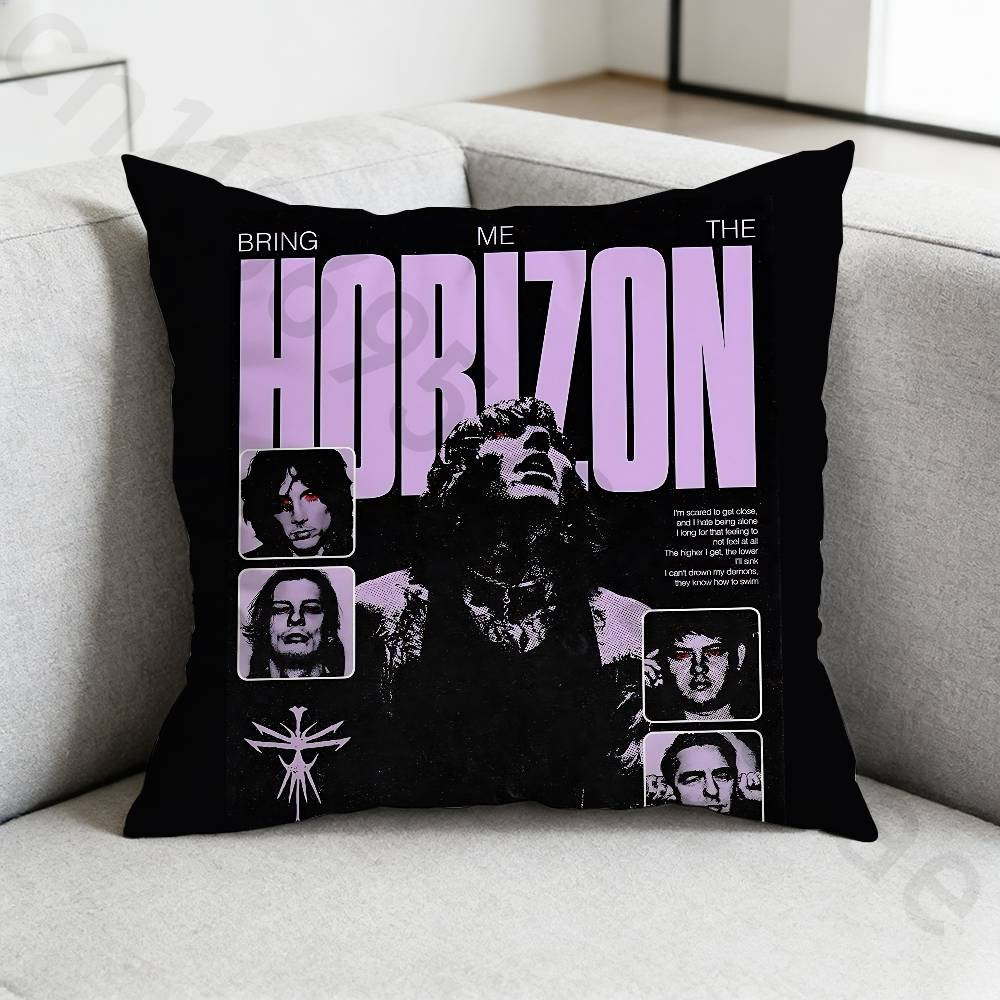 BBring Me The Horizon pillowcase casual style decoration suitable for home decoration excluding pillow core