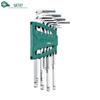 SATA 09112 10-Piece Extended Ball-End Hex Key Wrench Set