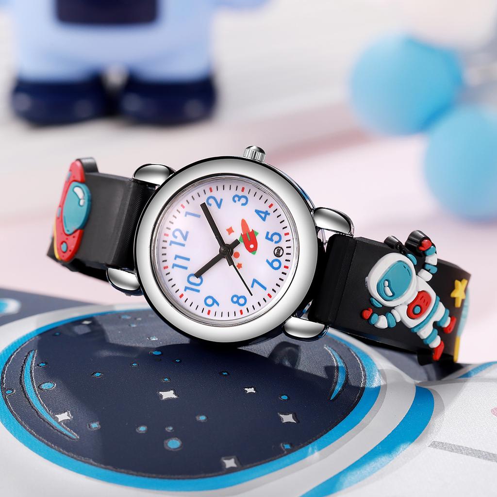 Epoxy Kinderuhr Grundschüleruhr Quarz Uhr Jungen und Mädchen Dekorative Geschenke