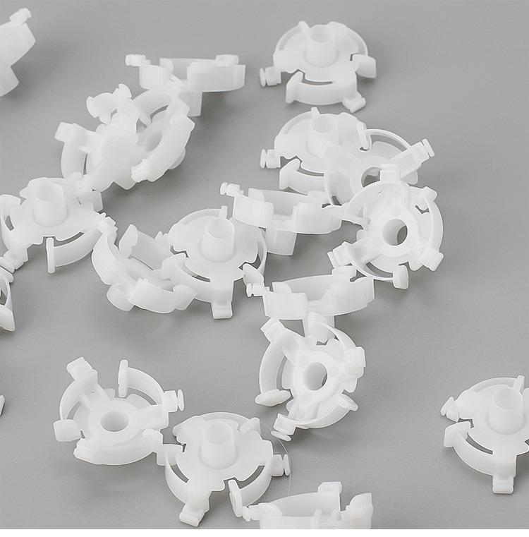 Fixed Clip To Prevent Bobbins from Falling Off Bobbin Holder  Simple White Plastic Bobbin Clip 2 Pcs/pack
