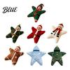 Baby First Christmas Photo Prop Starfish Outfit Funny Knit Hooded Theme Apparel Onesie Cute Crochet Infant Swaddles for Xmas Holiday Accessory