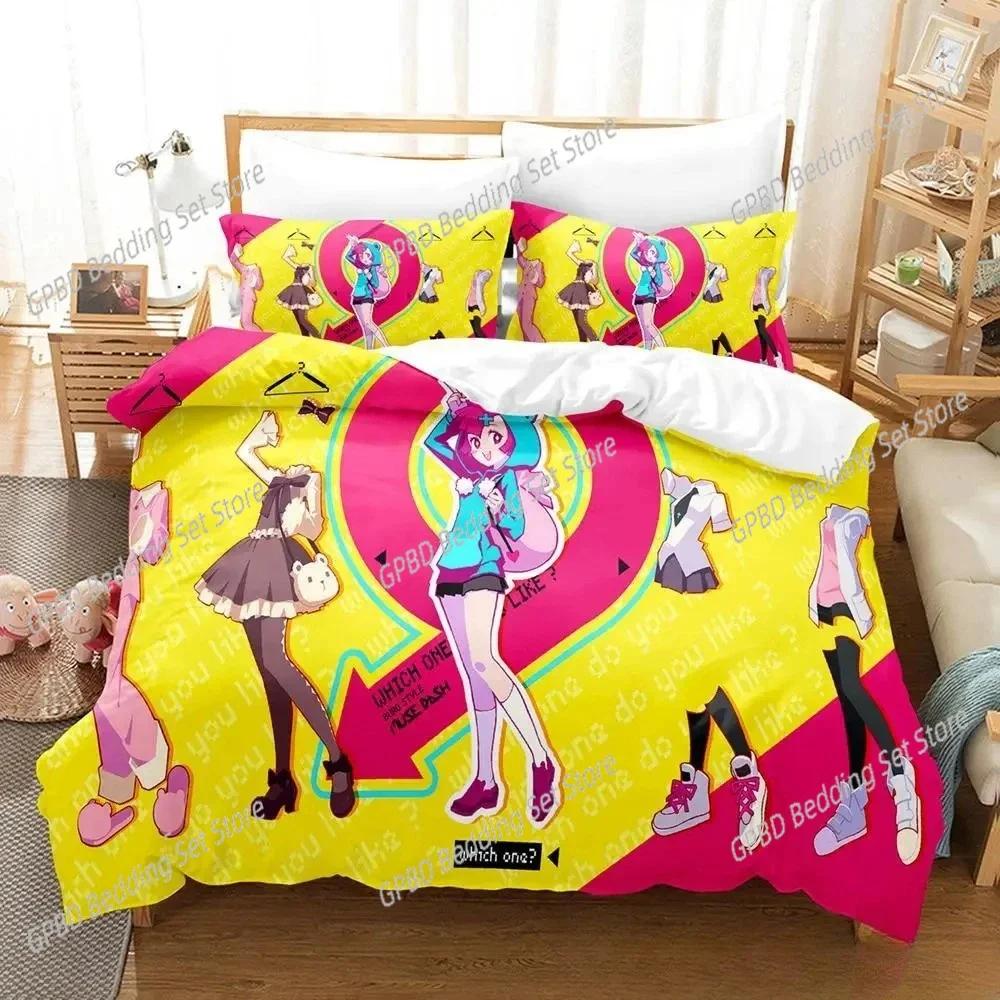 

New Anime Game Muse Dash Bedding Set Single Twin Double Queen King Cal King Size Bed Linen Set 70x133cm 2pcs