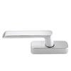 Home Improvement Aluminum Window Handle Inward Opening Handle Aluminum Alloy Construction Smooth Opening Mechanism