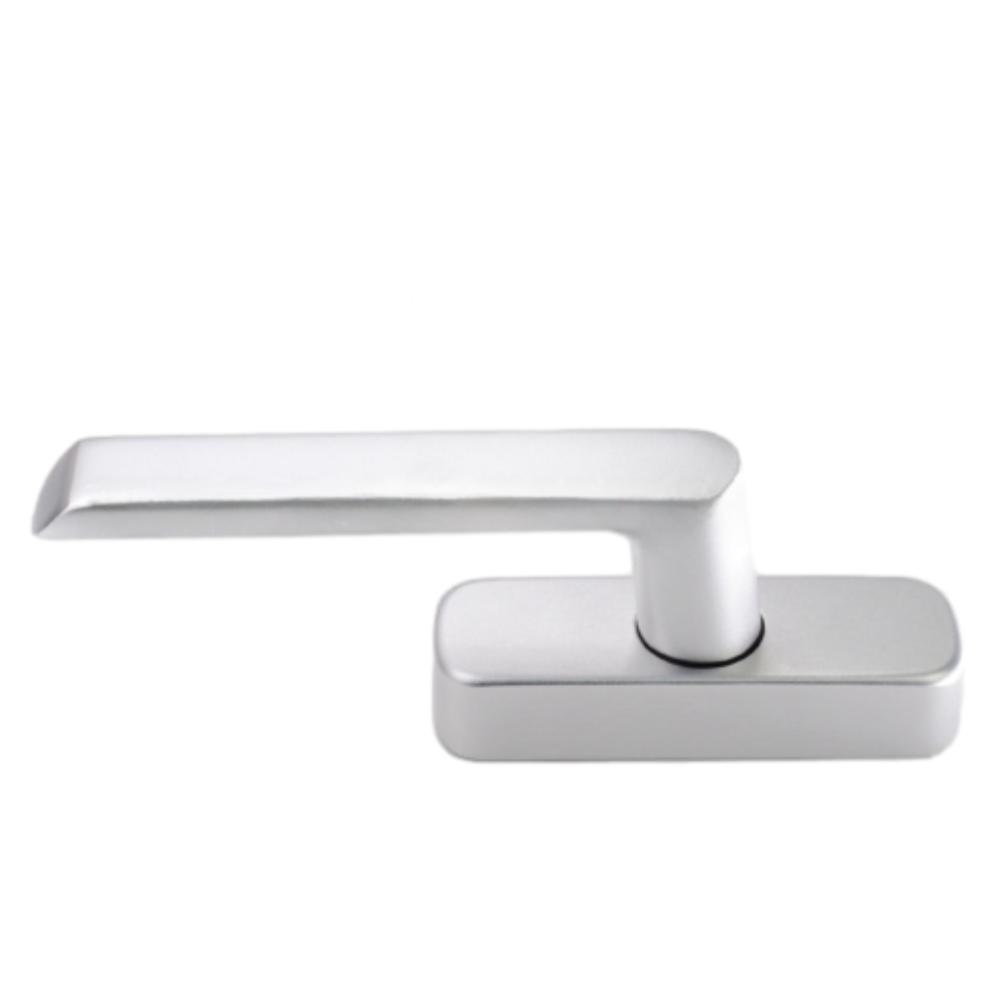 Home Improvement Aluminum Window Handle Inward Opening Handle Aluminum Alloy Construction Smooth Opening Mechanism