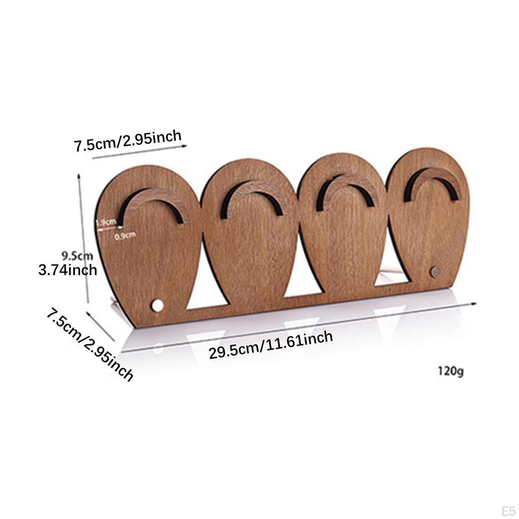 Wood Bracelet Stand Jewelry Display Holder Organizer for Bedroom