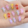 50Pcs New Cute Resin Colorful Little Hippocampus Japonicus Flat Back Ornament Jewelry Making Manicure Hairwear Accessories