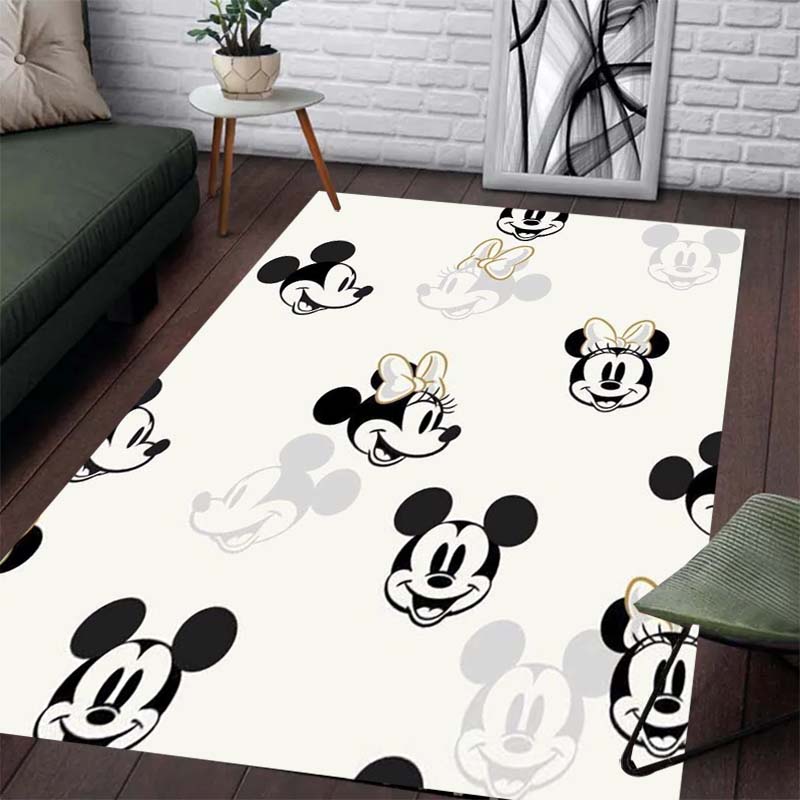 

Five-pointed Star Minnie Print Carpet - Slip-resistant Kitchen Mat, Outdoor Carpet, Home and Bedroom Decoration, Birthday Gift 60x90cm