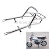 Silver for DAX Iron Pipe Rear Frame Armrest of Honda Giraffe Motorcycle Jincheng 70 Refitted Rear Frame Trunk Refitted Frame