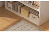 Corner Bookshelf Desk: Student Study & Writing Desk for Bedroom