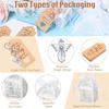 24 Pieces Angel Keychains Favor Baptism Party Favors Baptism Boxes White Organza Bags With Tags