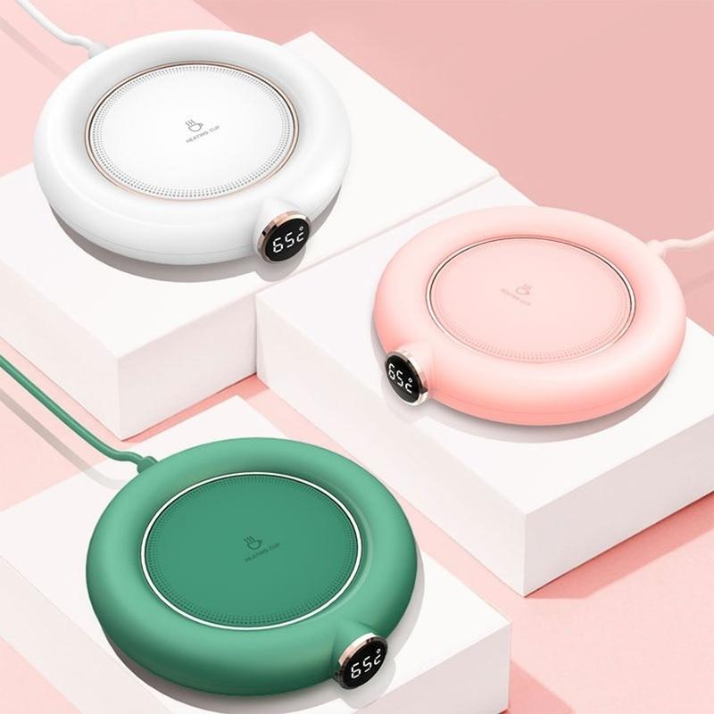 Scaldatazze USB portatile 3 marce tazza da caffè riscaldamento sottobicchiere termostatico intelligente piastra riscaldante per tè al latte riscaldatore per acqua YSL
