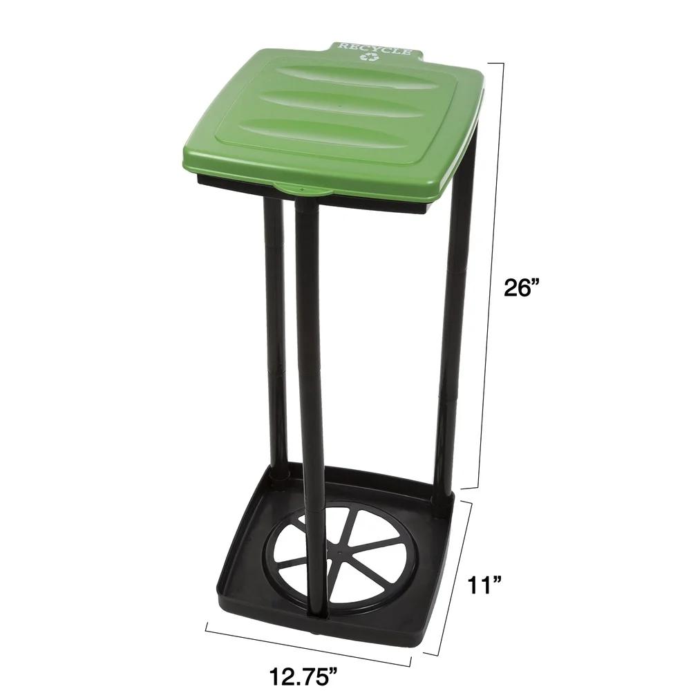 Portable Collapsible Trash Bag Holder Indoor Outdoor Use Lightweight Garbage Can Recycling Camping Tailgating Picnics Easy