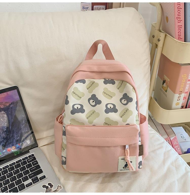 

Новый мужской и женский уличный рюкзак легкая мультяшная сумка складной рюкзак для путешествий портативный рюкзак мода розовый