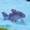 DIY Cartoon Fish Statue Resin Mini Sealife Models Gift Miniature Marine Animal Figurines
