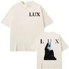 Rosalia Singer LUX New Album Graphic TShirt  Unisex Casual Short Sleeve Trendy Hip Hop Streetwear Men And Women Tshirt
