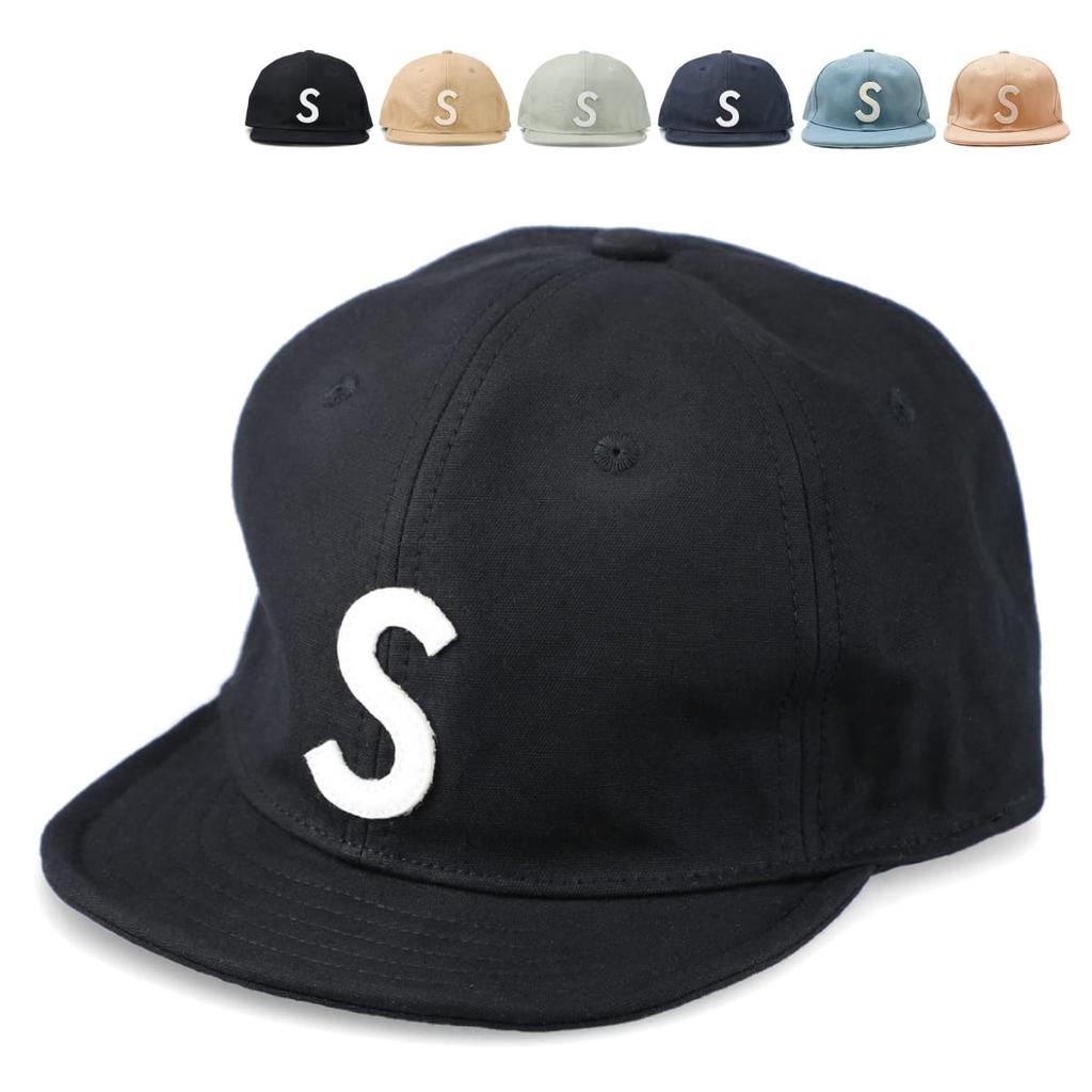 Spring Logo Short Cap Stripe S Logo Unisex Pink