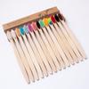 Private Logo Eco Friendly Bpa-free Natural Handle Soft Bristle Tooth Brush Bambu Biodegradable Bamboo Toothbrushes