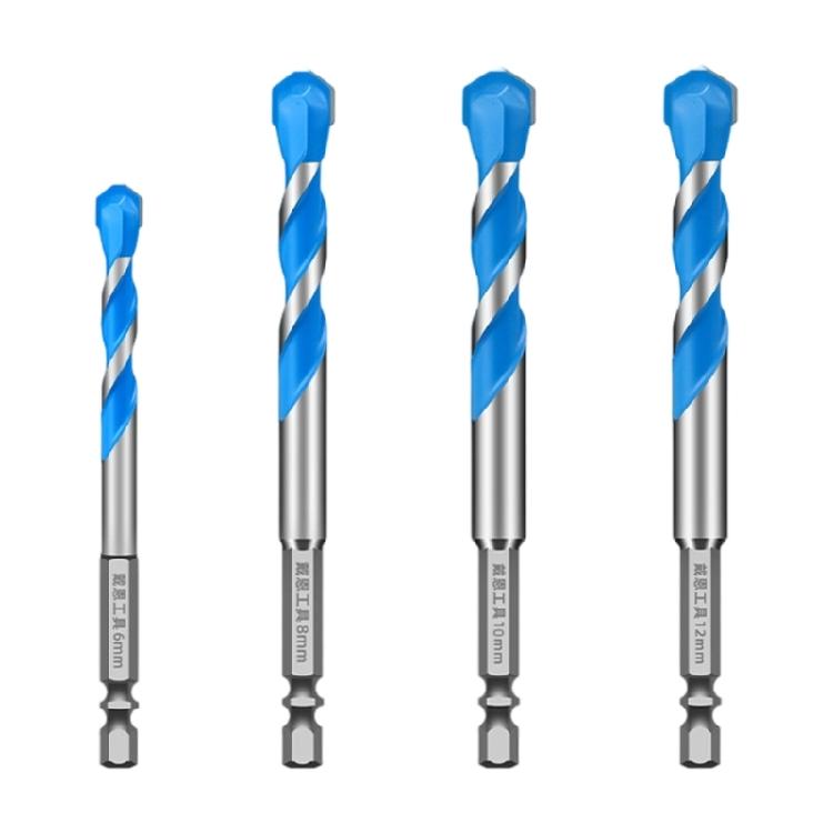 5/5/6/8/10/12mm High Hardness Eccentric Drill Precisions Drilling Glass Cement Metal Ceramic Punching Rock Drill Bit