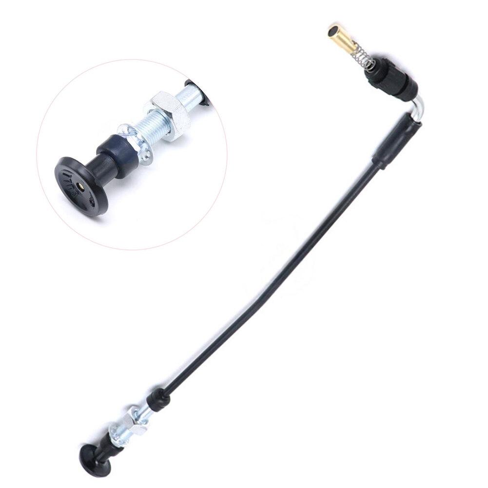 310mm Carburetor Choke Cable Rod For Honda CRF150 CRF250X CRF450R FCR-MX 31-41mm Black Replacement Part