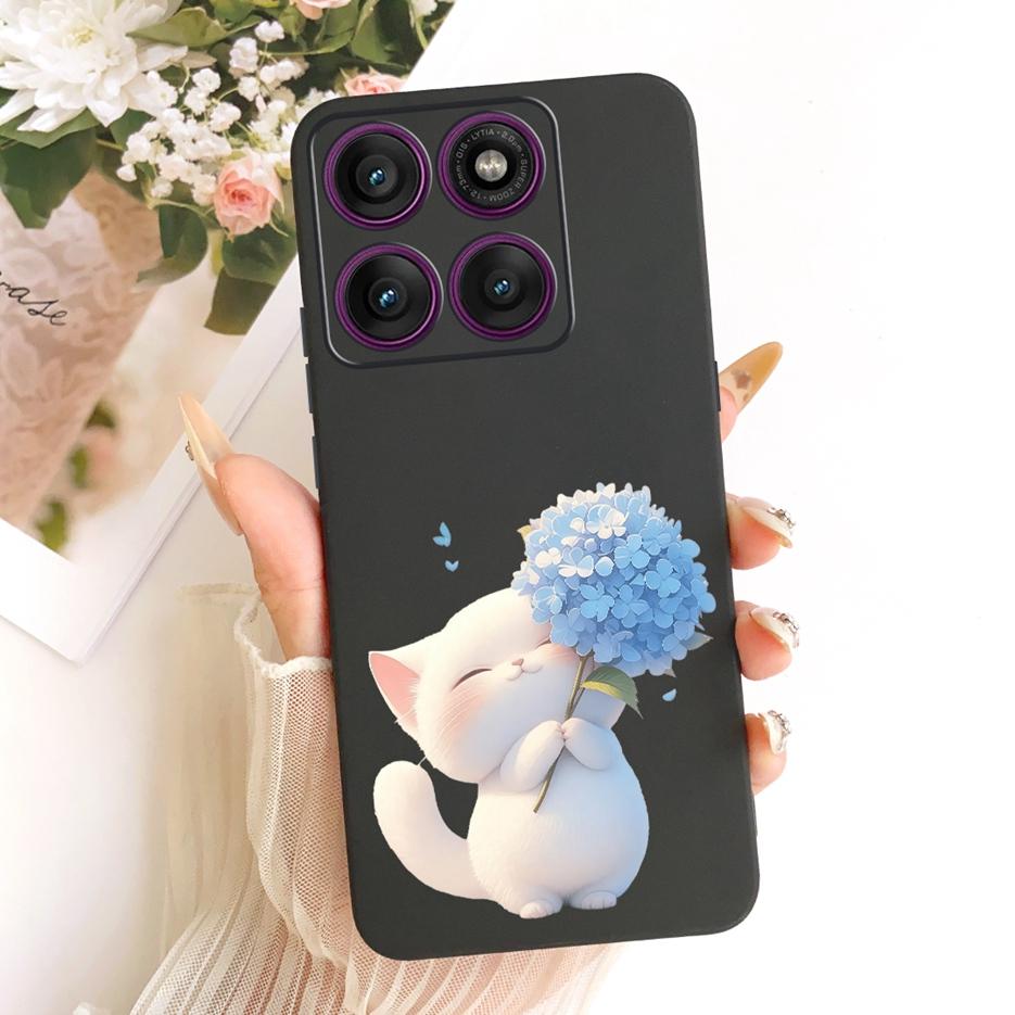 For Motorola Edge 60 Fusion Case Edge60 S Luxury Candy Painted Cover Soft Silicone Case For Motorola Edge 60 Pro Edge60 5G Shell