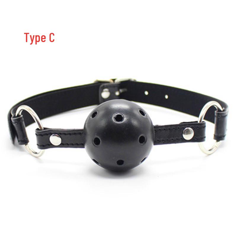 Bondage Set: Handcuffs, Nipple Clamps, Neck Collar, and Mouth Gag
