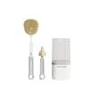 Silicone Baby Bottle & Nipple Brush Set - Portable, Multi-Functional Cleaning Tool for Bottles, Cups & Containers