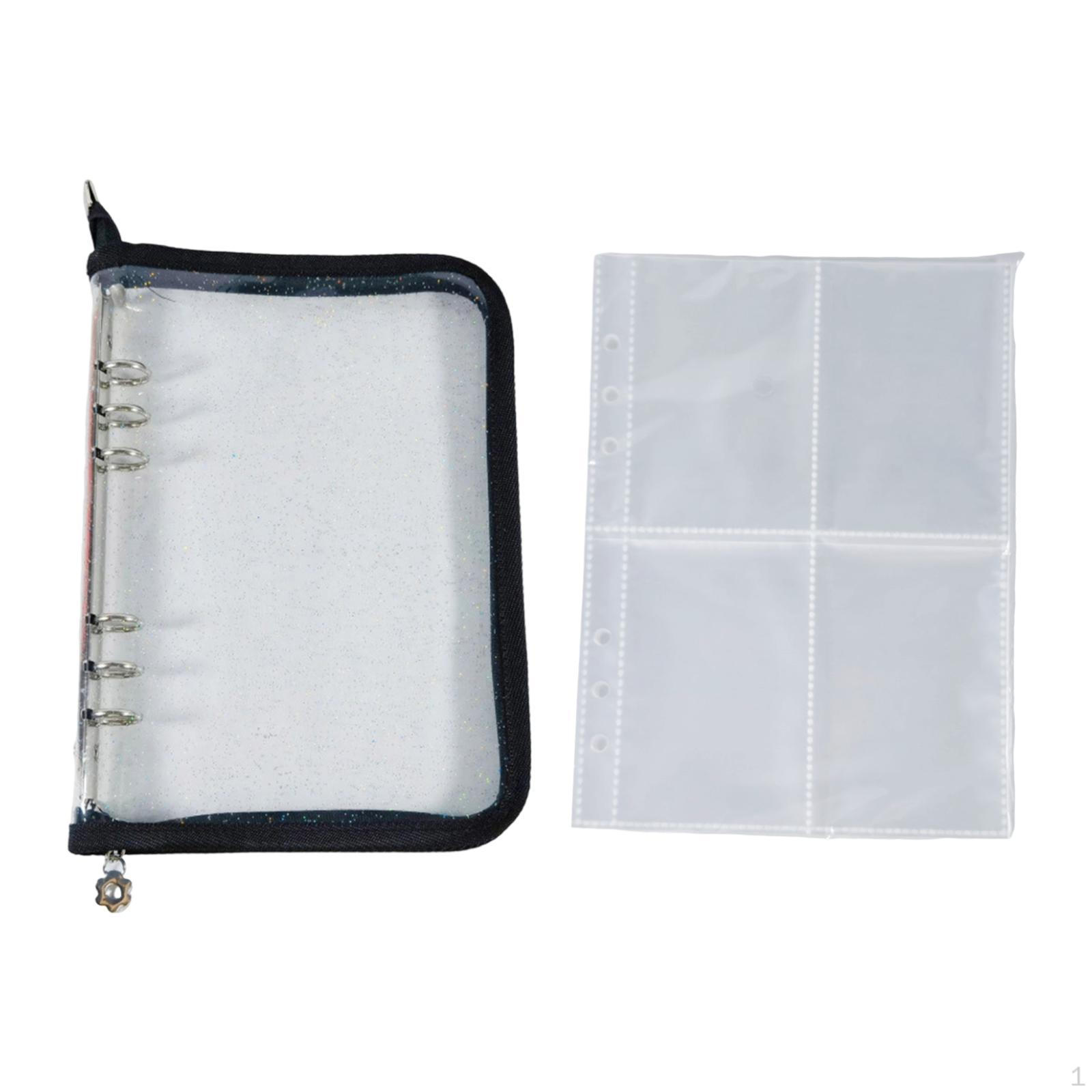 

Альбом-биндер для фотографий 25 листов Внутренние страницы DIY Коллекционный альбом для фотокарточек Держатель для