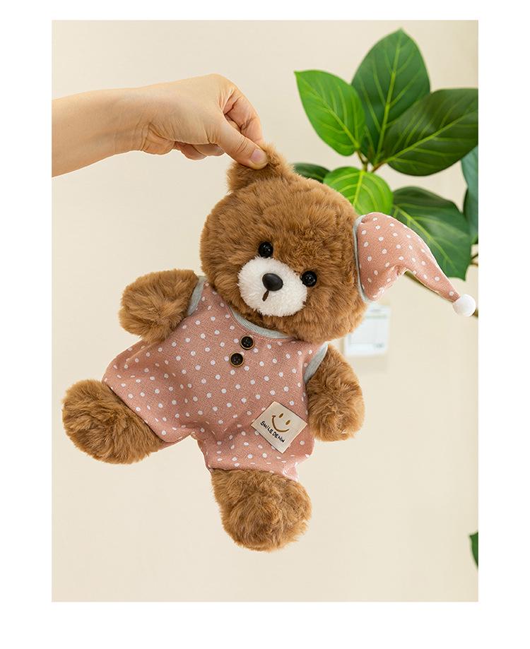 Adorable Teddy Bear Plush Pajamas Doll - Soft Toy Gift for Kids