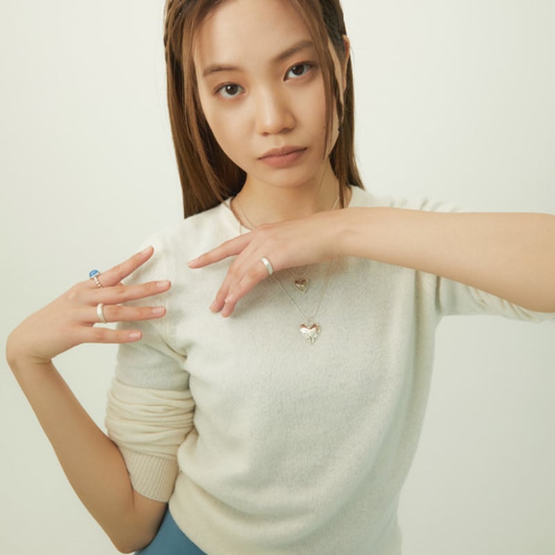 Fillow Bubble Blue Quartz Ring