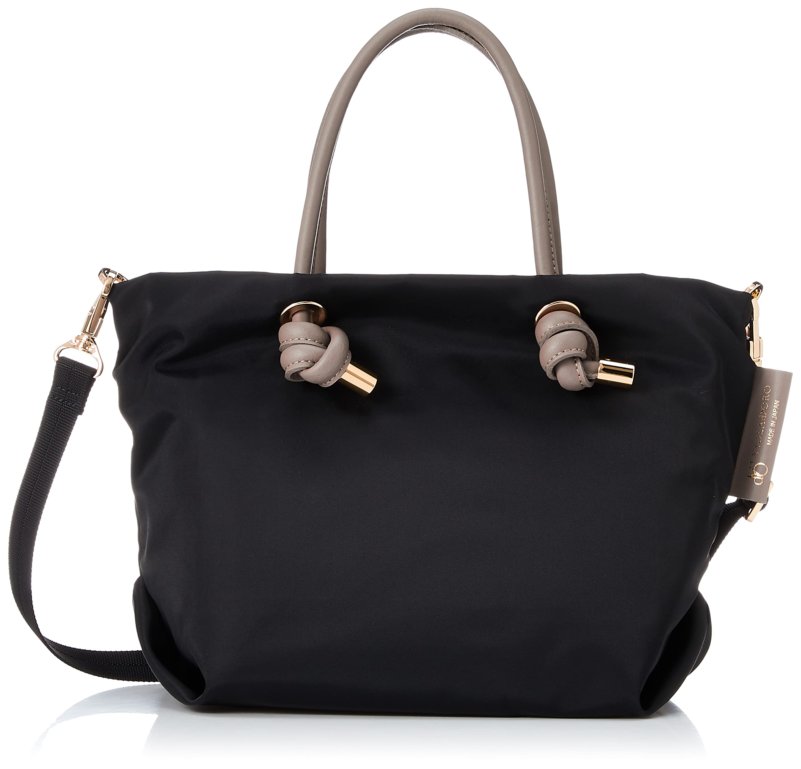 

BIANCA black x taupe [Viola d Oro] V-2174 Women s