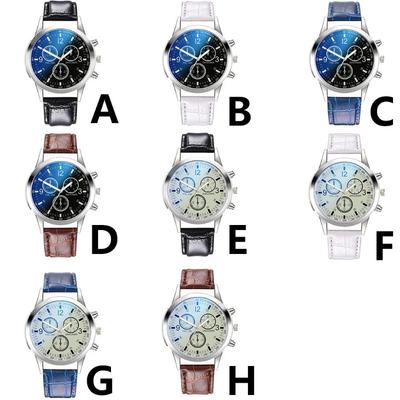 Luxury Brand Man Watch Quartz Watches Leather Strap Fake Three Eye Fashion Business Wristwatch Reloj Hombre Relogios Masculinos