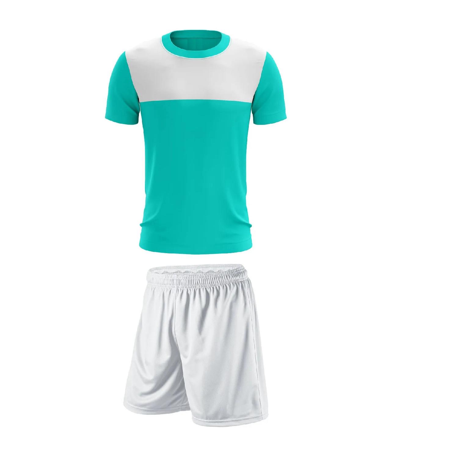 

Тренировочный футбольный трикотаж для детей сверху и снизу