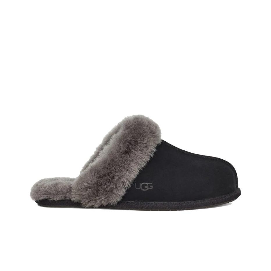 UGG Scuffette II Zwart Grijs Dames Sneakers 1106872-BCGR
