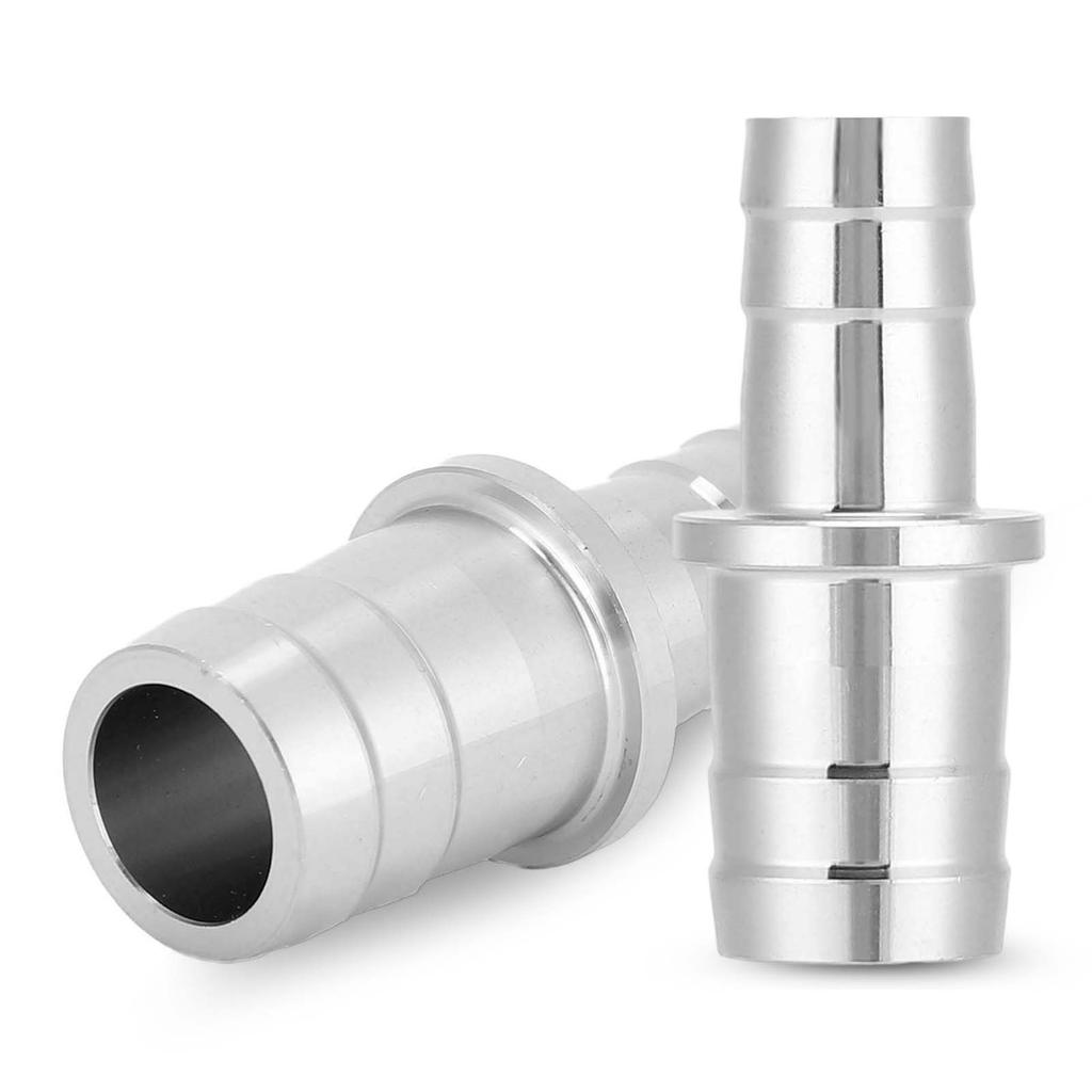 2PCS Stainless Steel Water Pipe Adapter 12mm to 16mm Fittings Joint Connector for Fish Tank