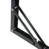 1/2Pcs Cold Rolled Steel Collapsible Shelf Heavy Duty Triangle Folding Angle Shelf Bracket For Table Work Bench Wall Mounted