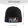 Sakamoto Days In Japanese Anime Knitted Hat  Funny Caps Men Women Gym Beanie Hats Autumn Winter Graphic Head Wrap Bonnet Hats